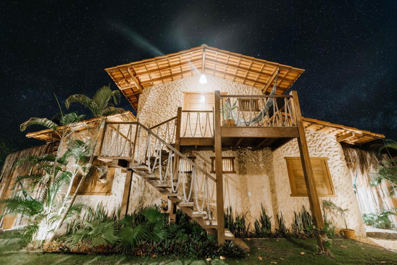 Pousada Vila Verde Caraíva Exterior foto